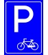 PF1510 - Bisiklet Park Yeri Levhası