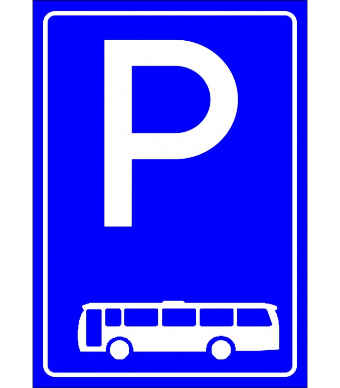 PF1514 - Otobüs Park Yeri Levhası
