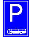 PF1514 - Otobüs Park Yeri Levhası