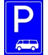 PF1515 - Minibüs Park Yeri Levhası
