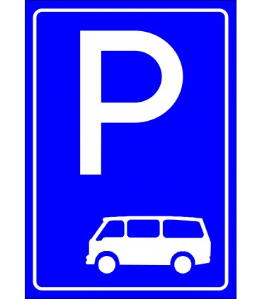 PF1515 - Minibüs Park Yeri Levhası