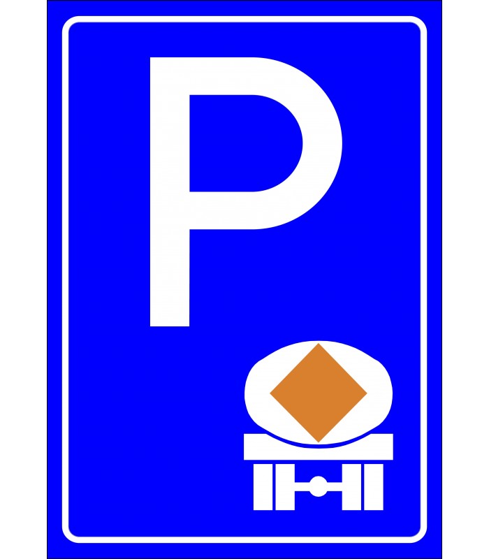 PF1521 - Tehlikeli Madde Taşıyan Araç Park Yeri Levhası