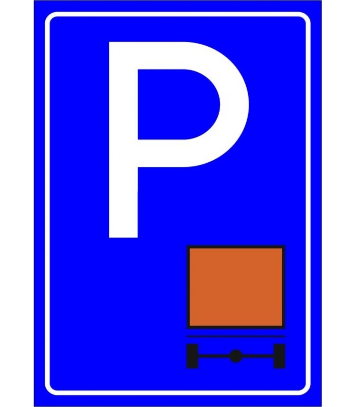 PF1522 - Tehlikeli Madde Taşıyan Araç Park Yeri Levhası