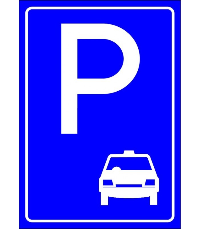 PF1523 - Ticari Taksi Park Yeri Levhası