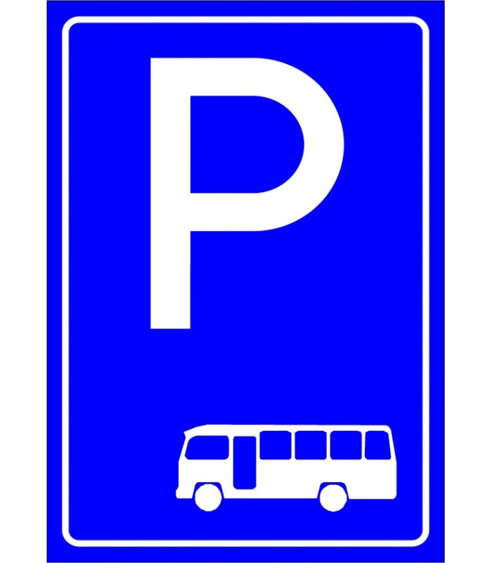 PF1524 - Minibüs Park Yeri Levhası