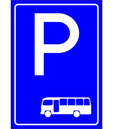 PF1524 - Minibüs Park Yeri Levhası