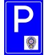 PF1526 - Polis Araçları Park Yeri Levhası