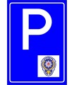PF1526 - Polis Araçları Park Yeri Levhası
