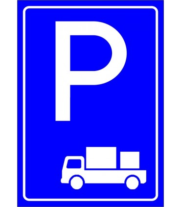 PF1530 - Yükleme Boşaltma Araçları Park Yeri Levhası