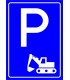 PF1531 - İş Makinaları Park Yeri Levhası