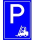 PF1532 - Forklift Park Yeri Levhası