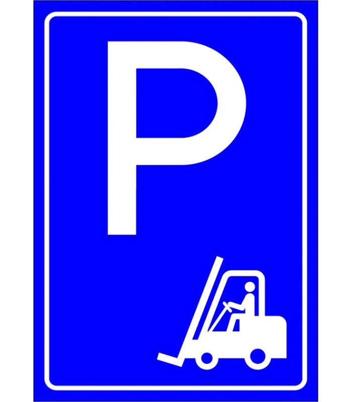 PF1532 - Forklift Park Yeri Levhası