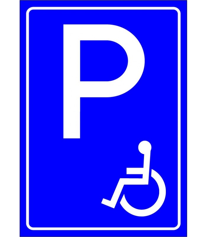 PF1534 - Engelli Araç Park Yeri Levhası
