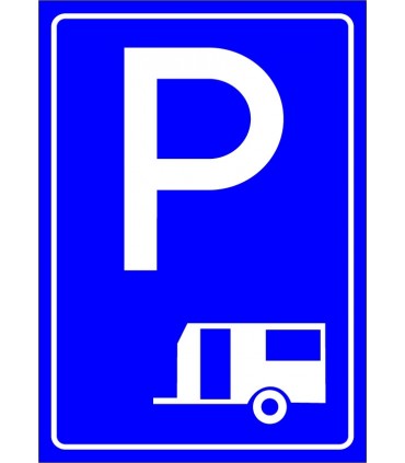 PF1535 - Karavan Park Yeri Levhası