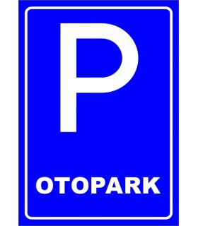 PF1551 - Otopark Levhası