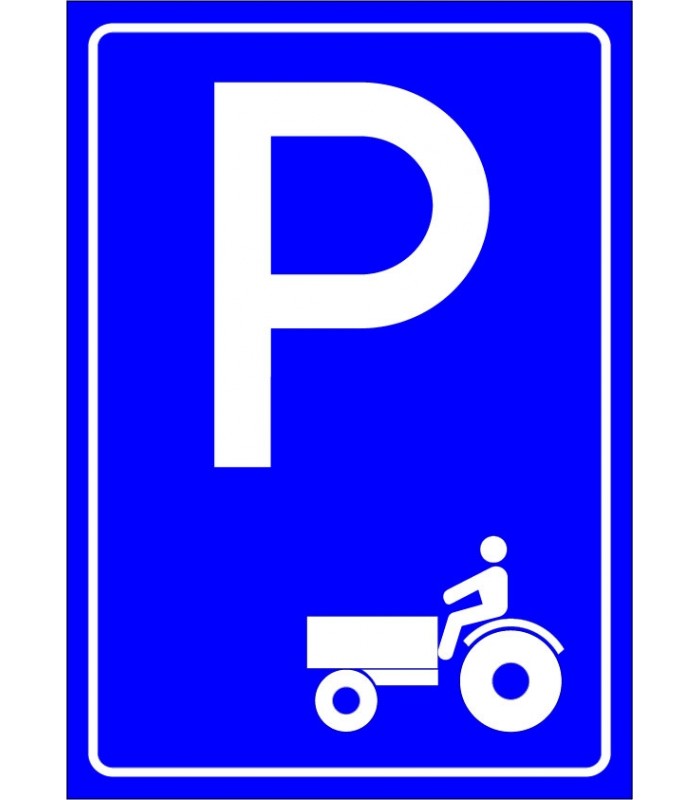 PF1552 - Traktör Park Yeri Levhası