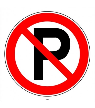 PF1571 - Park Etmek Yasaktır Levhası