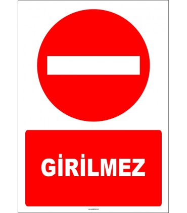 PF1578 - Girilmez