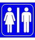 PF1585 - Kadın Erkek WC (Tuvalet) İşareti