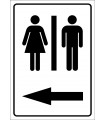 PF1589 - Kadın Erkek Tuvaletler (WC) solda
