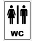 PF1590 - Kadın Erkek Tuvaletler (WC) solda