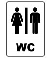 PF1590 - Kadın Erkek Tuvaletler (WC) solda