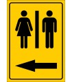 PF1605 - Kadın Erkek Tuvaletler (WC) solda