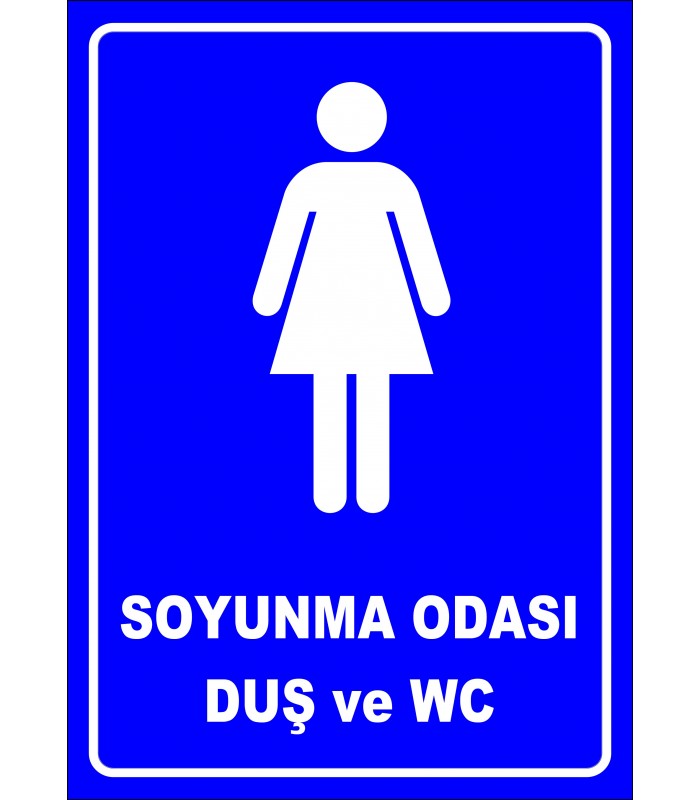 PF1655 - Kadın Soyunma Odası, Duş ve WC