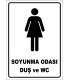 PF1656 - Kadın Soyunma Odası, Duş ve WC