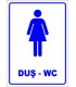 PF1698 - Kadın Duş ve WC