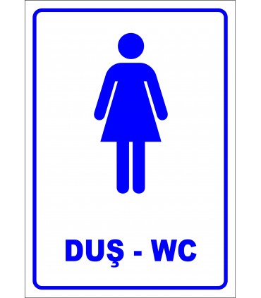 PF1698 - Kadın Duş ve WC