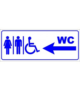 PF1704 - Kadın Erkek Engelli WC Solda