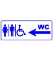 PF1704 - Kadın Erkek Engelli WC Solda