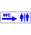 PF1711 - Kadın Erkek WC Sağda