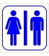 PF1718 - Kadın Erkek WC (Tuvalet) İşareti