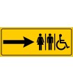 PF1629 - Kadın Erkek Engelli WC Sağda