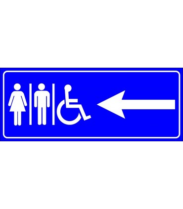 PF1632 - Kadın Erkek Engelli WC Solda