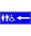 PF1632 - Kadın Erkek Engelli WC Solda
