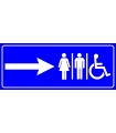 PF1633 - Kadın Erkek Engelli WC Sağda