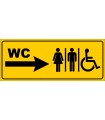 PF1637 - Kadın Erkek Engelli WC Sağda