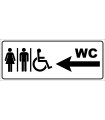 PF1639 - Kadın Erkek Engelli WC Solda
