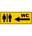 PF1614 - Kadın Erkek WC Solda
