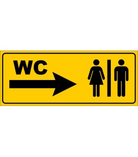 PF1615 - Kadın Erkek WC Sağda