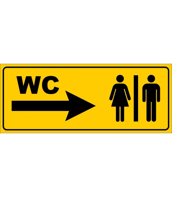 PF1615 - Kadın Erkek WC Sağda