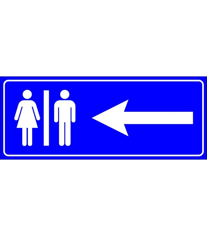PF1597 - Kadın Erkek Tuvaletler Solda