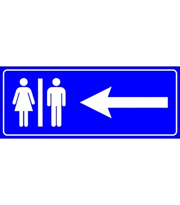 PF1597 - Kadın Erkek Tuvaletler Solda