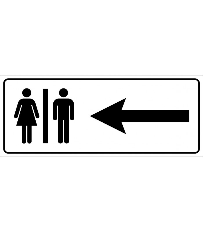 PF1598 - Kadın Erkek Tuvaletler Solda