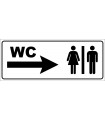 PF1603 - Kadın Erkek WC Sağda