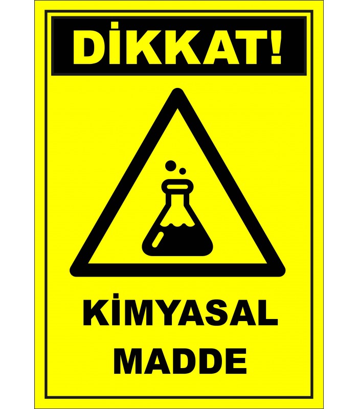PF1758 - Dikkat! Kimyasal Madde