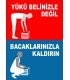 PF1783 - Yükü belinizle değil, bacaklarınızla kaldırın